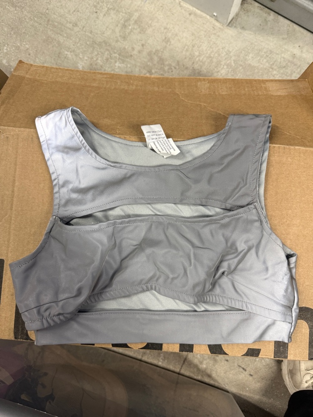 iHeartRaves Reflective cut out top
